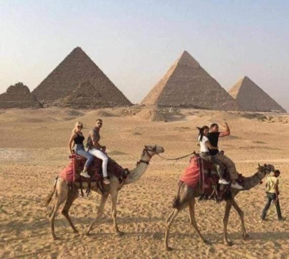 Momen Pyramids Inn Kafret el-Gabal Exterior photo