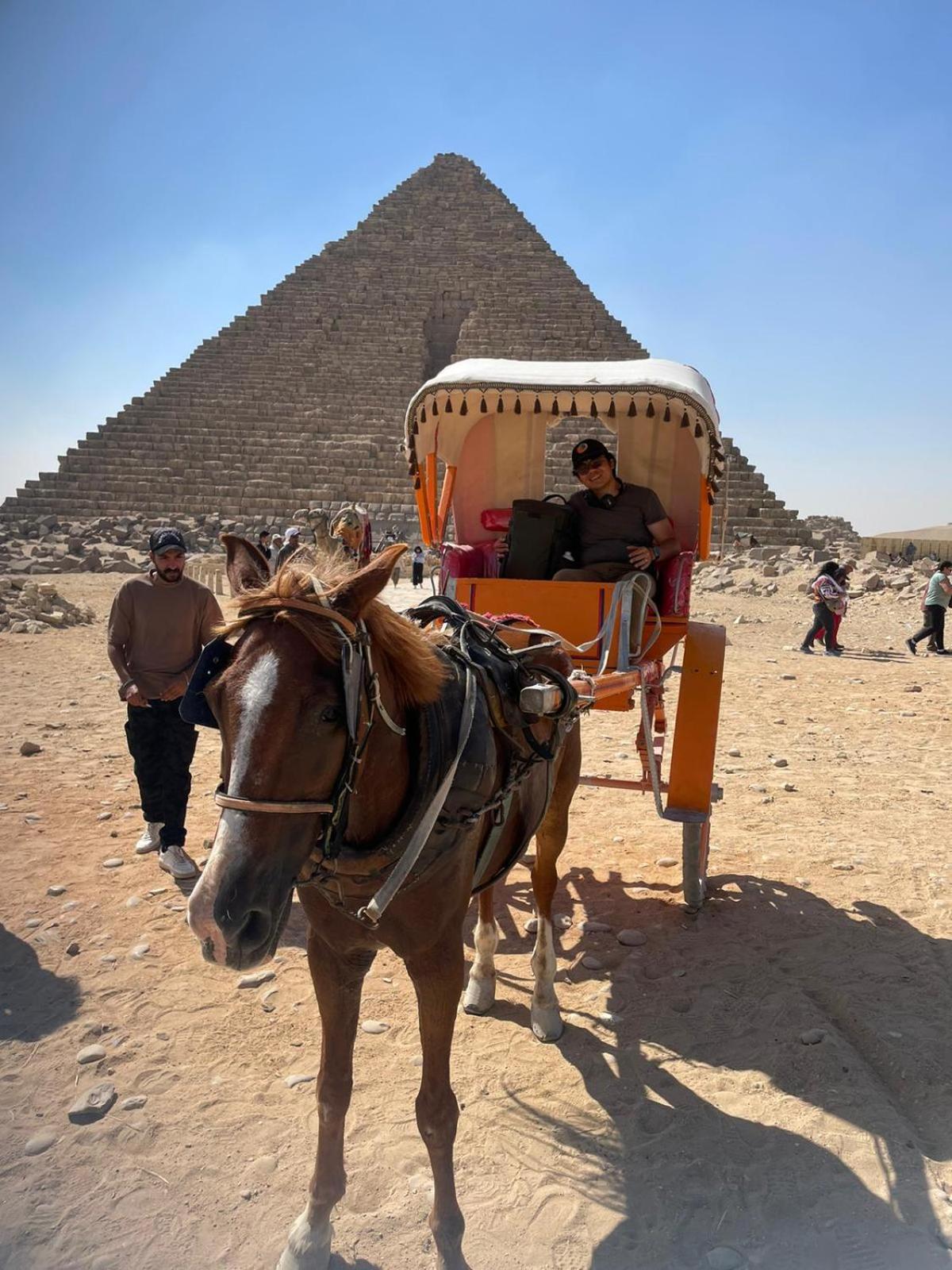Momen Pyramids Inn Kafret el-Gabal Exterior photo