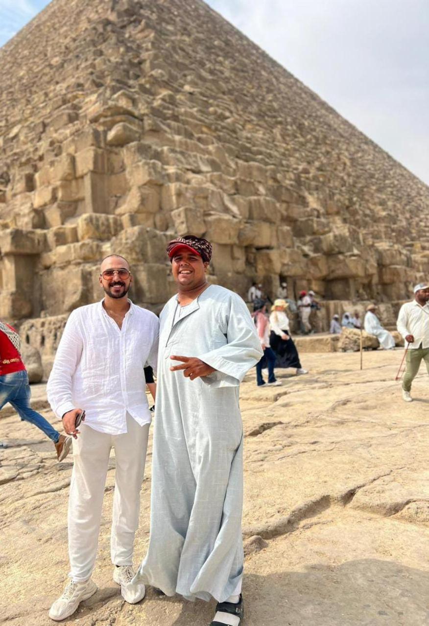 Momen Pyramids Inn Kafret el-Gabal Exterior photo